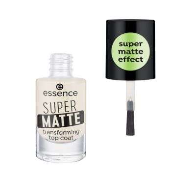 ESSENCE TOP COAT SUPER MATTE 8ML ESSENCE TOP COAT SUPER MATTE 8ML