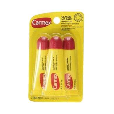CARMEX BAUME A LEVRES CLASSIQUE 3 TUBE 10G CARMEX BAUME A LEVRES CLASSIQUE 3 TUBE 10G