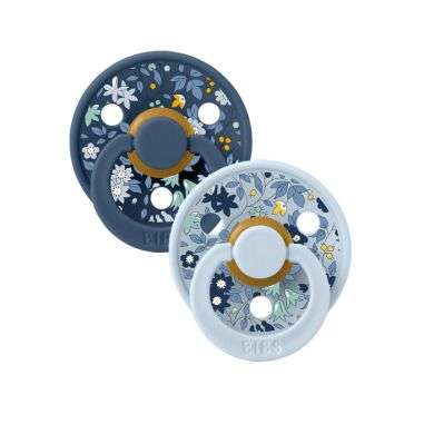BIBS x LIBERTY COLOUR PACIFIER PACK DE 2 SIZE 1  BIBS x LIBERTY COLOUR PACIFIER PACK DE 2 SIZE 1