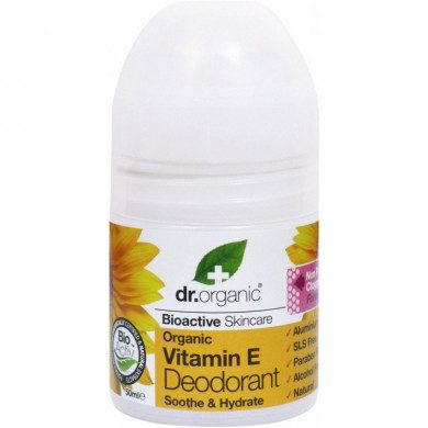 DR. ORGANIC DÉODORANT VITAMINE E BIO 50 ML DR. ORGANIC DÉODORANT VITAMINE E BIO 50 ML