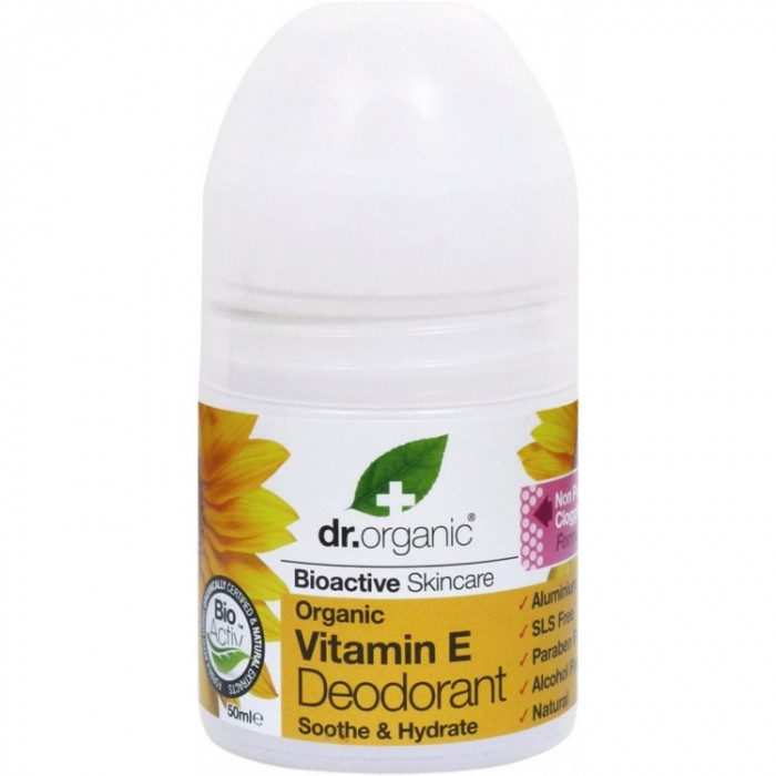 DR. ORGANIC DÉODORANT VITAMINE E BIO 50 ML DR. ORGANIC DÉODORANT VITAMINE E BIO 50 ML