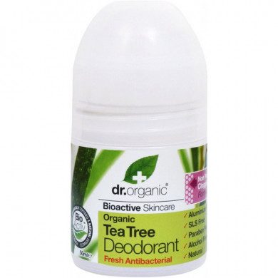 DR. ORGANIC DÉODORANT AU TEA TREE BIO 50 ML DR. ORGANIC DÉODORANT AU TEA TREE BIO 50 ML