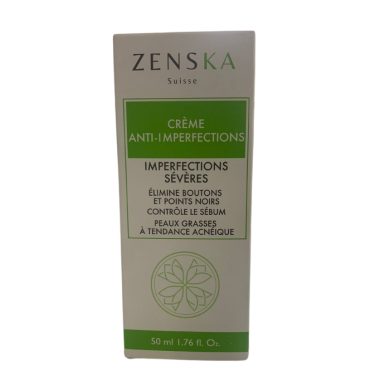 ZENSKA CREME ANTI IMPERFECTIONS SEVERES 50 ML ZENSKA CREME ANTI IMPERFECTIONS SEVERES 50 ML