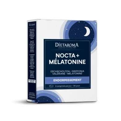 DIETAROMA NOCTA PLUSMELATONINE SOMMEIL 40 COMPRIMES DIETAROMA NOCTA PLUSMELATONINE SOMMEIL 40 COMPRIMES