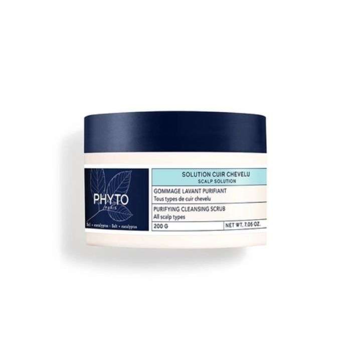 PHYTO SOLUTION CUIR CHEVELU GOMMAGE LAVANT PURIFIANT 200G PHYTO SOLUTION CUIR CHEVELU GOMMAGE LAVANT PURIFIANT 200G