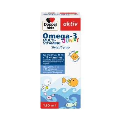 DOPPELHERZ MULTI VITAMINE JUNIOR GOUT ORANGE 200 ML DOPPELHERZ MULTI VITAMINE JUNIOR GOUT ORANGE 200 ML