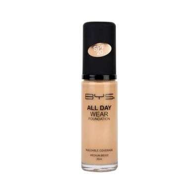 BYS ALL DAY WEAR SPF 20 FOND DE TEINT 30 ML BYS ALL DAY WEAR SPF 20 FOND DE TEINT 30 ML