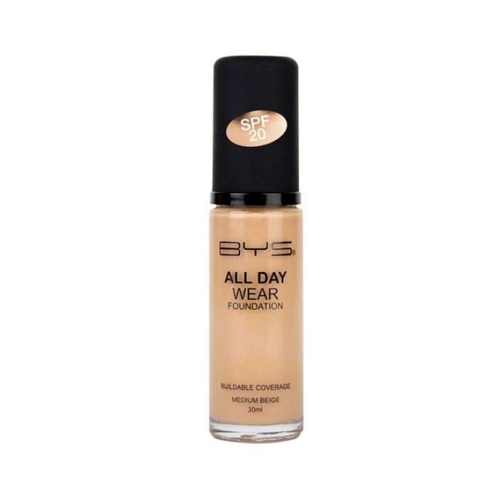 BYS ALL DAY WEAR SPF 20 FOND DE TEINT 30 ML BYS ALL DAY WEAR SPF 20 FOND DE TEINT 30 ML