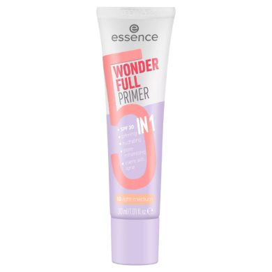 ESSENCE WONDER FULL PRIMER 10 LIGHT MEDIUM 5 IN 1 SPF30 30 ML ESSENCE WONDER FULL PRIMER 10 LIGHT MEDIUM 5 IN 1 SPF30 30 ML