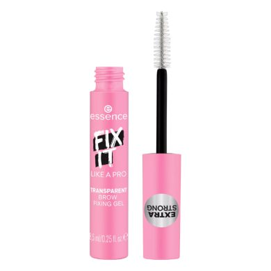 ESSENCE FIX IT LIKE A PRO TRANSPARENT BROW FIXING GEL 8.5 ML ESSENCE FIX IT LIKE A PRO TRANSPARENT BROW FIXING GEL 8.5 ML
