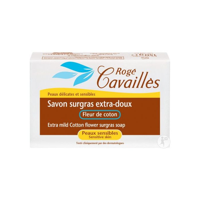 Rogé Cavaillès Savon parfumé fleur de coton 250g Rogé Cavaillès Savon parfumé fleur de coton 250g
