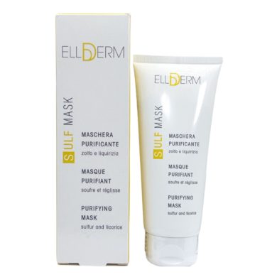 ELLDERM SULF MASQUE PURIFIANT SOUFRE ET REGLISSE 100 ML ELLDERM SULF MASQUE PURIFIANT SOUFRE ET REGLISSE 100 ML