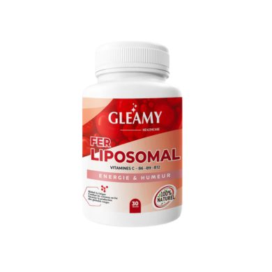 GLEAMY FER LIPOSOMAL ENERGIE ET HUMEUR 30 GELULES GLEAMY FER LIPOSOMAL ENERGIE ET HUMEUR 30 GELULES
