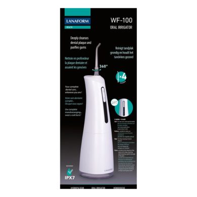 LANAFORM HYDROPULSEUR Nettoyant dentaire Triple action LANAFORM HYDROPULSEUR Nettoyant dentaire Triple action
