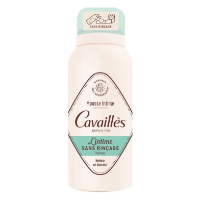ROGE CAVAILLES MOUSSE INTIME SANS RINCAGE FRAICHEUR 100 ML ROGE CAVAILLES MOUSSE INTIME SANS RINCAGE FRAICHEUR 100 ML