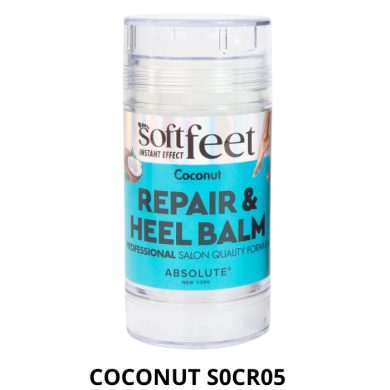 ABSOLUTE NEW YORK SOFT FEET INSTANT EFFECT REPAIR AND HEEL BALM 70 G ABSOLUTE NEW YORK SOFT FEET INSTANT EFFECT REPAIR AND HEEL BALM 70 G