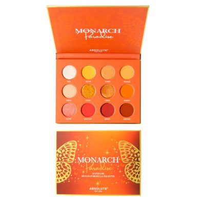 ABSOLUTE NEW YORK MONARCH PARADISE 12 COLOR MULTI FORMULA PALETTE 0.85 G X 12 MESP06 ABSOLUTE NEW YORK MONARCH PARADISE 12 COLOR MULTI FORMULA PALETTE 0.85 G X 12 MESP06