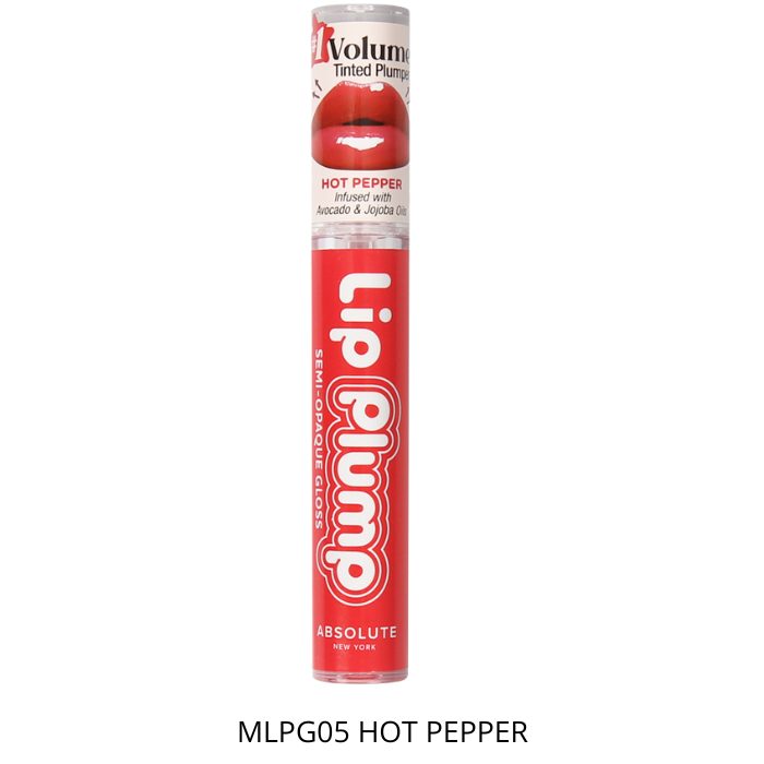 ABSOLUTE NEW YORK LIP PLUMP SEMI OPAQUE GLOSS 2.5 ML ABSOLUTE NEW YORK LIP PLUMP SEMI OPAQUE GLOSS 2.5 ML