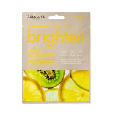 ABSOLUTE NEW YORK BRIGHTENING FACIAL 1 SHEET MASK ABSOLUTE NEW YORK BRIGHTENING FACIAL 1 SHEET MASK
