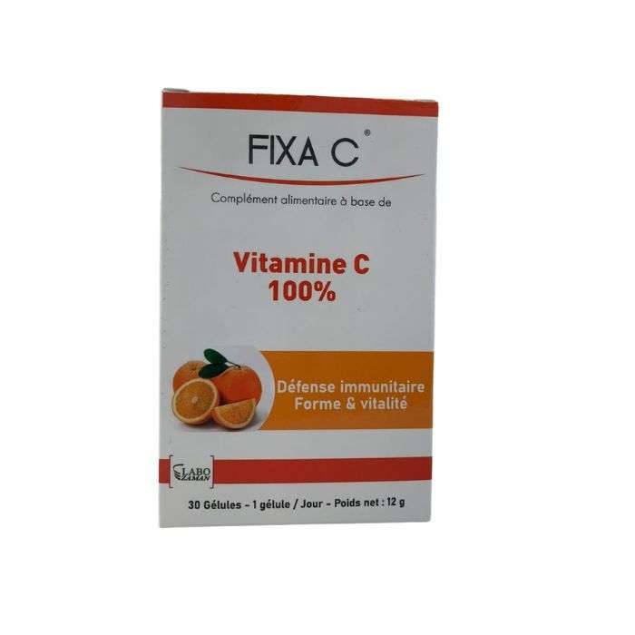 FIXA C VITAMINE C 30 GELULES FIXA C VITAMINE C 30 GELULES