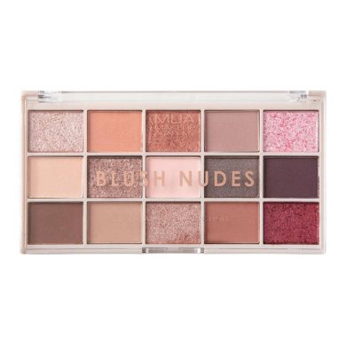 MUAGOLDEN 15 SHADE EYESHADOW COLLECTION BLUSH NUDE 12 G MUAGOLDEN 15 SHADE EYESHADOW COLLECTION BLUSH NUDE 12 G