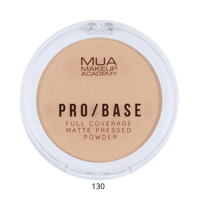 MUA PRO BASE FULL COVERAGE MATTE PRESSED POWDER 6.5 G MUA PRO BASE FULL COVERAGE MATTE PRESSED POWDER 6.5 G