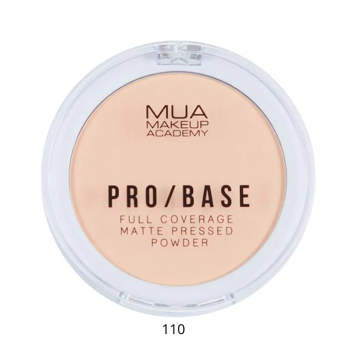 MUA PRO BASE FULL COVERAGE MATTE PRESSED POWDER 6.5 G MUA PRO BASE FULL COVERAGE MATTE PRESSED POWDER 6.5 G