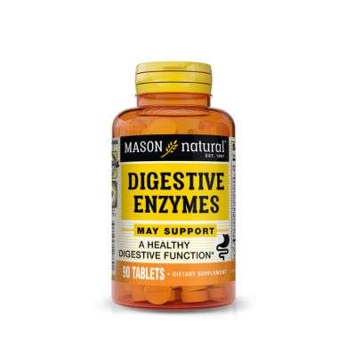 MASON NATURAL DIGESTIVE ENZYMES 90 TABLETS MASON NATURAL DIGESTIVE ENZYMES 90 TABLETS