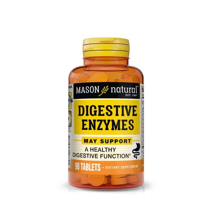 MASON NATURAL DIGESTIVE ENZYMES 90 TABLETS MASON NATURAL DIGESTIVE ENZYMES 90 TABLETS