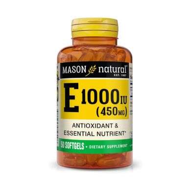 MASON NATURAL E 1000 IU 450 MG 50 GELULES MASON NATURAL E 1000 IU 450 MG 50 GELULES