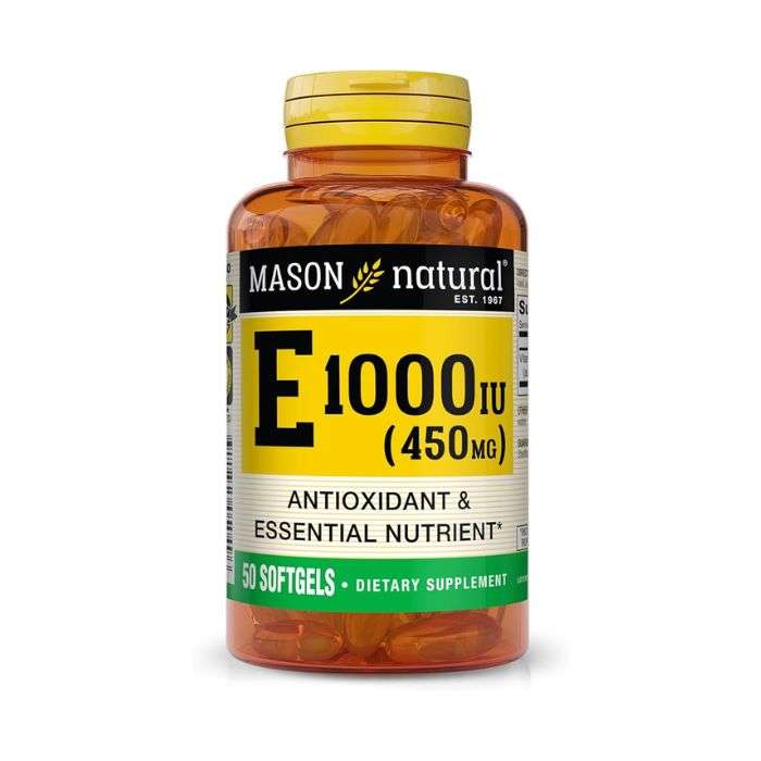 MASON NATURAL E 1000 IU 450 MG 50 GELULES MASON NATURAL E 1000 IU 450 MG 50 GELULES