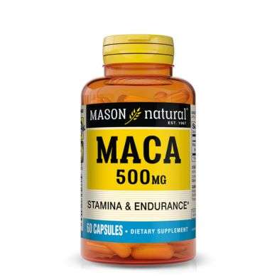 MASON NATURAL MACA 500MG 60 CAPSULES MASON NATURAL MACA 500MG 60 CAPSULES