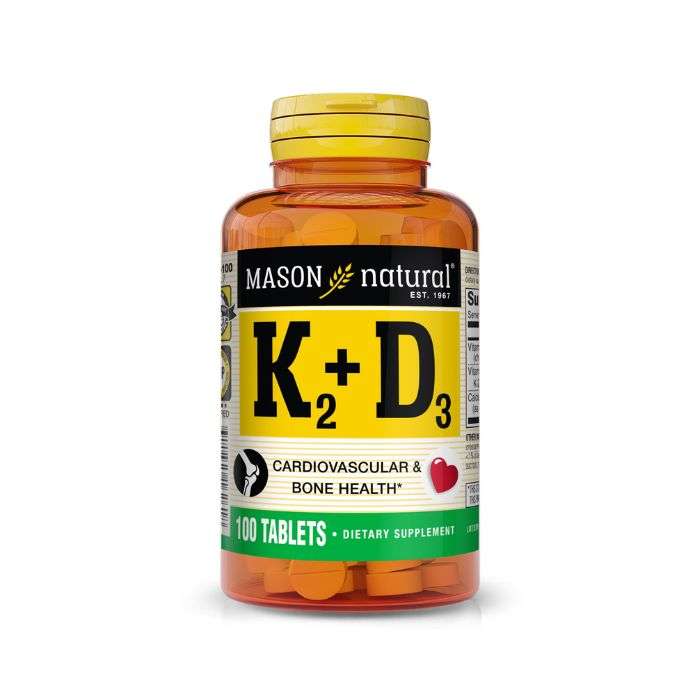 MASON NATURAL K2+D3 100 TABLETS MASON NATURAL K2+D3 100 TABLETS