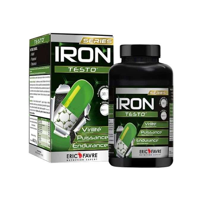 ERIC FAVRE IRON TESTO 90 CAPSULES ERIC FAVRE IRON TESTO 90 CAPSULES
