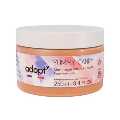 ADOPT YUMMY CANDY GOMMAGE CORPS AU SUCRE 250 ML ADOPT YUMMY CANDY GOMMAGE CORPS AU SUCRE 250 ML
