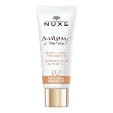 NUXE PRODIGIEUX LE TEINT ECLAT 02 BB CREME HYDRATANTE MEDIUM 30 ML NUXE PRODIGIEUX LE TEINT ECLAT 02 BB CREME HYDRATANTE MEDIUM 30 ML