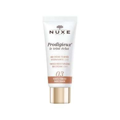 NUXE PRODIGIEUX LE TEINT ECLAT 03 BB CREME HYDRATANTE FONCEE 30 ML NUXE PRODIGIEUX LE TEINT ECLAT 03 BB CREME HYDRATANTE FONCEE 30 ML