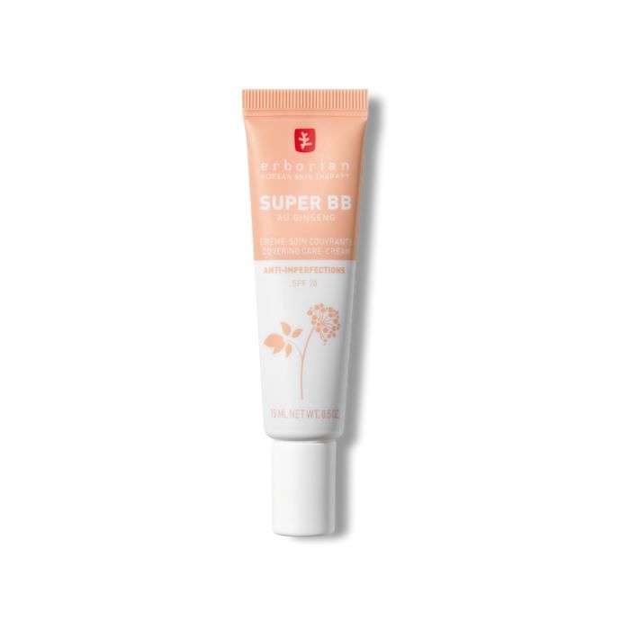 ERBORIAN SUPER BB CREME SOIN COUVRANTE SPF20 CLAIR 15ML ERBORIAN SUPER BB CREME SOIN COUVRANTE SPF20 CLAIR 15ML