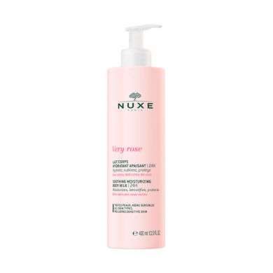 NUXE VERY ROSE LAIT CORPS HYDRATANT APAISANT 24H 400 ML NUXE VERY ROSE LAIT CORPS HYDRATANT APAISANT 24H 400 ML