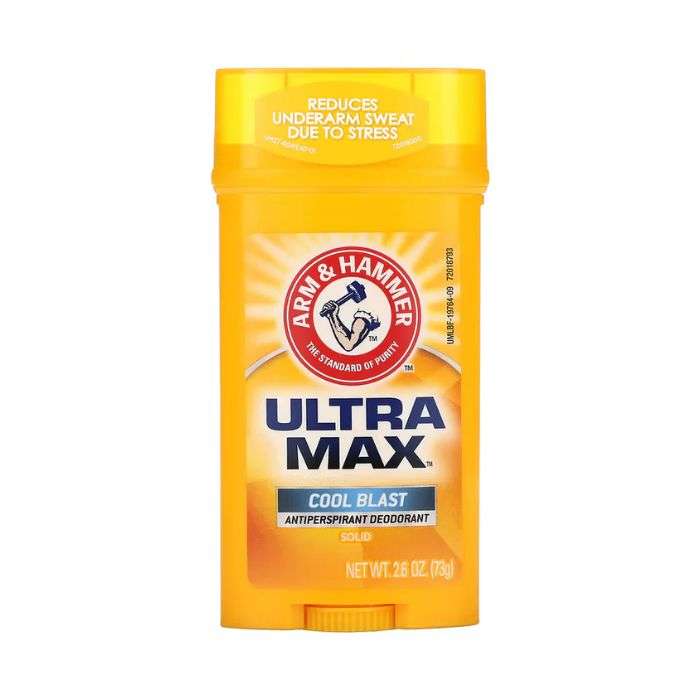 ARM AND HAMMER ULTRA MAX COOL BLAST ANTIPERSPIRANT DEODORANT 73 G ARM AND HAMMER ULTRA MAX COOL BLAST ANTIPERSPIRANT DEODORANT 73 G