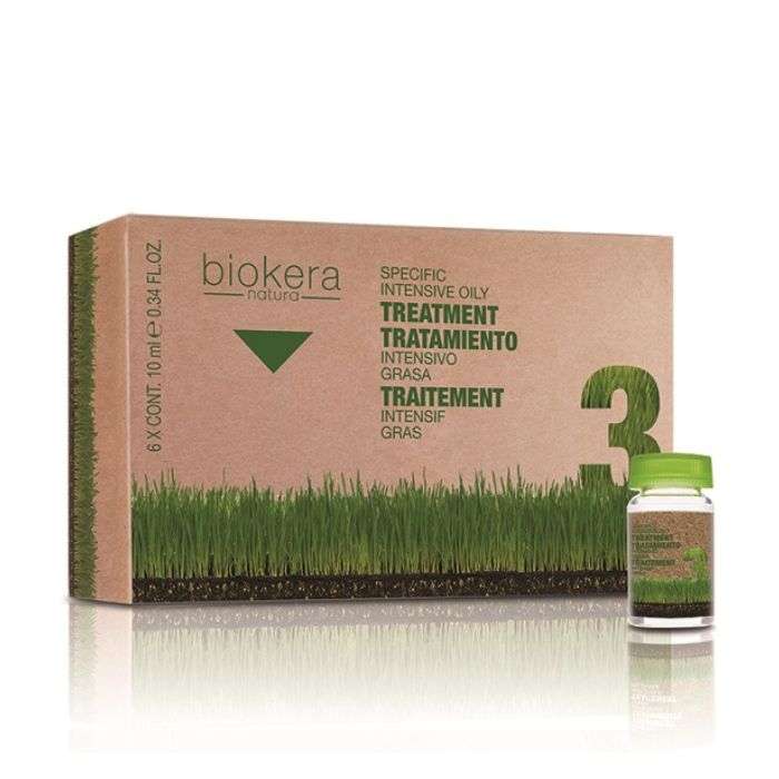 BIOKERA NATURE TRAITEMENT ANTI CHEVEUX GRAS INTENSIF 6 AMP 10ML BIOKERA NATURE TRAITEMENT ANTI CHEVEUX GRAS INTENSIF 6 AMP 10ML