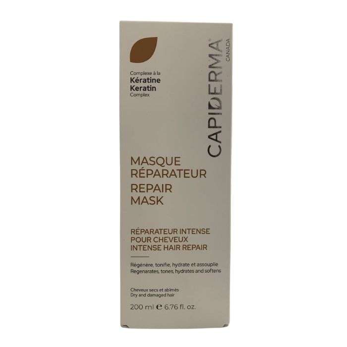 CAPIDERMA MASQUE REPARATEUR INTENSE POUR CHEVEUX200 ML CAPIDERMA MASQUE REPARATEUR INTENSE POUR CHEVEUX200 ML