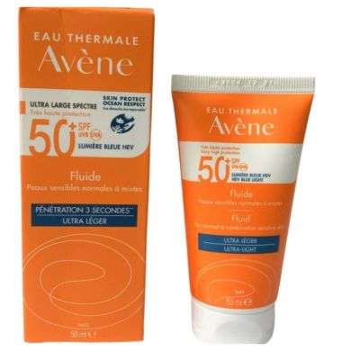 AVENE SOLAIRE FLUIDE SPF 50 ULTRA LEGER 50ML AVENE SOLAIRE FLUIDE SPF 50 ULTRA LEGER 50ML