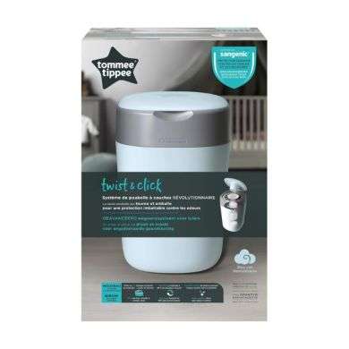 TOMMEE TIPPEE TWIST AND CLICK POUBELLE A COUCHES ANTI ODEUR TOMMEE TIPPEE TWIST AND CLICK POUBELLE A COUCHES ANTI ODEUR