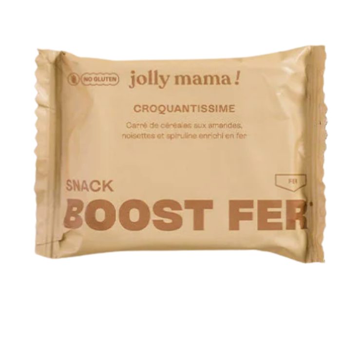 JOLLY MAMA CROQUANTISSIME SNACK BOOST FER 45 G JOLLY MAMA CROQUANTISSIME SNACK BOOST FER 45 G