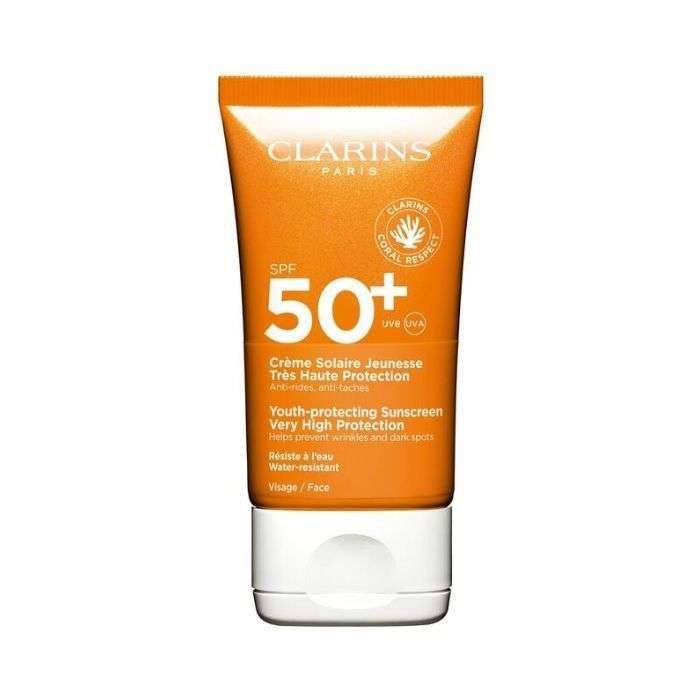 CLARINS CREME SOLAIRE JEUNESSE SPF 50+ UVA UVB 50 ML CLARINS CREME SOLAIRE JEUNESSE SPF 50+ UVA UVB 50 ML