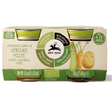 ALCE NERO PETIT POT MIX PUREE DE LEGUME 160 G 2X 80 G ALCE NERO PETIT POT MIX PUREE DE LEGUME 160 G 2X 80 G