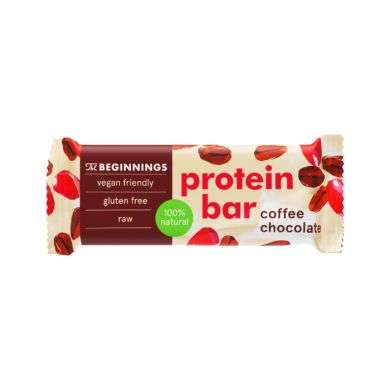 THE BEGINNINGS PROTEIN BAR COFFEE CHOCOLATE THE BEGINNINGS PROTEIN BAR COFFEE CHOCOLATE