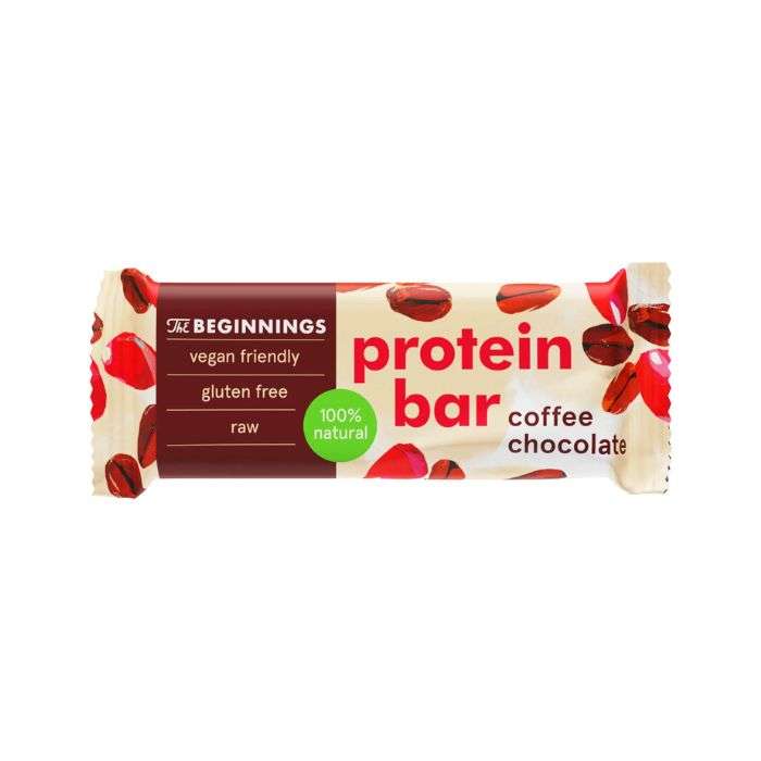 THE BEGINNINGS PROTEIN BAR COFFEE CHOCOLATE THE BEGINNINGS PROTEIN BAR COFFEE CHOCOLATE