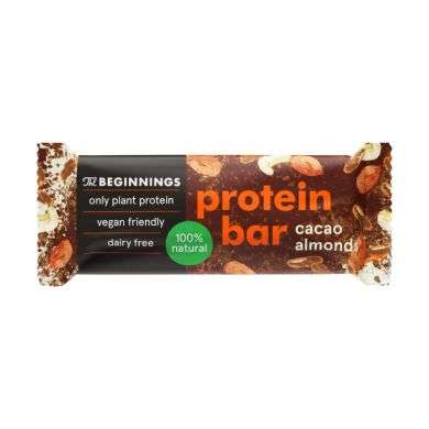 THE BEGINNINGS PROTEIN BAR AMANDE ET CACAO 40 G THE BEGINNINGS PROTEIN BAR AMANDE ET CACAO 40 G